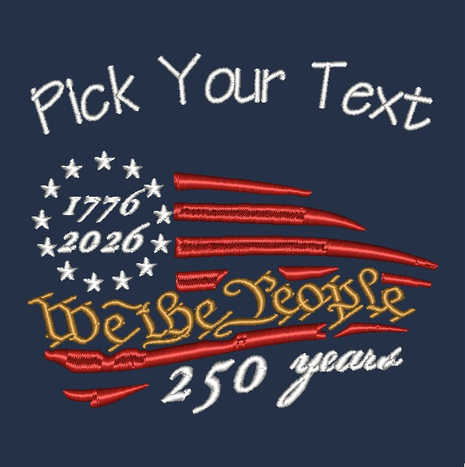 *America's 250th - We the People (Dk Shirt)