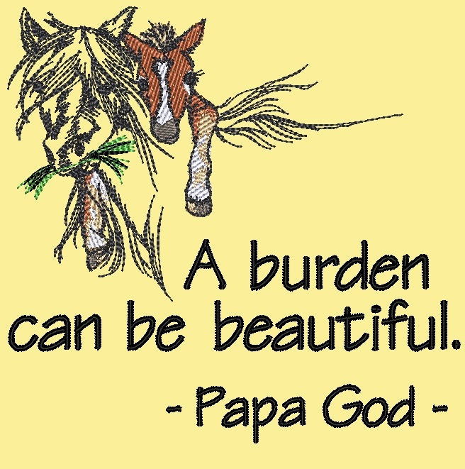 A burden can be beautiful - Mare & Colt