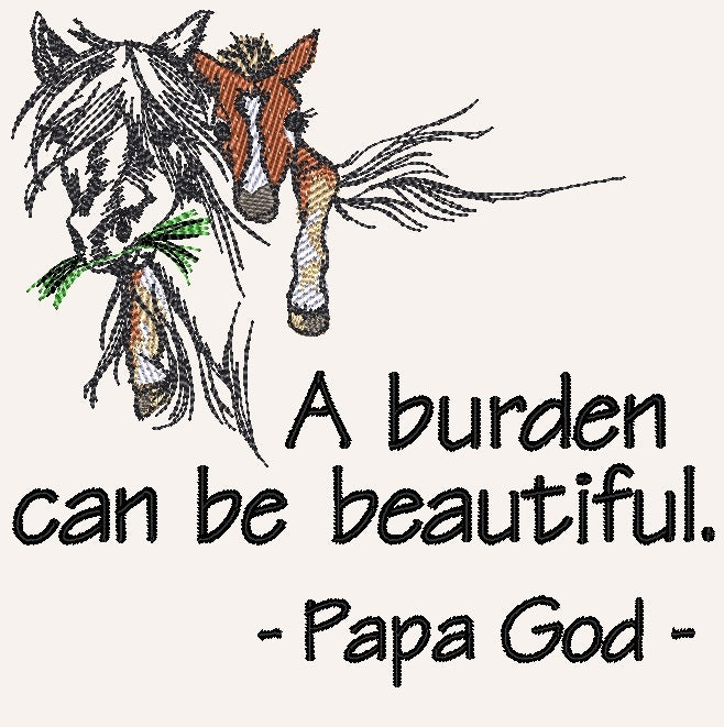 A burden can be beautiful - Mare & Colt