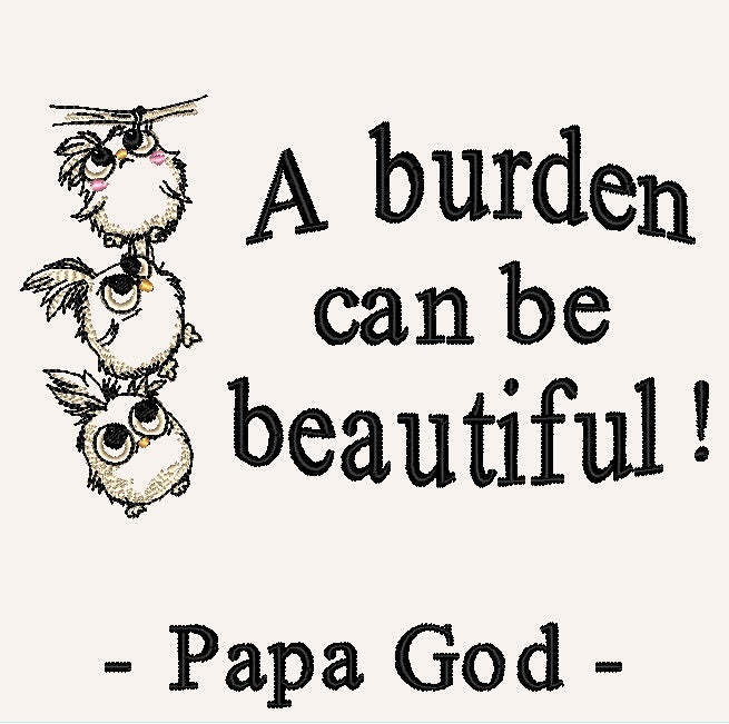 A burden can be beautiful - Birds