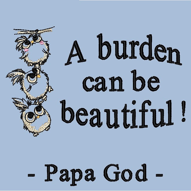 A burden can be beautiful - Birds