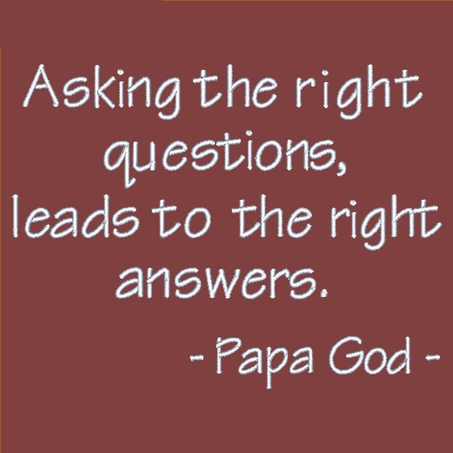 Asking the right questions