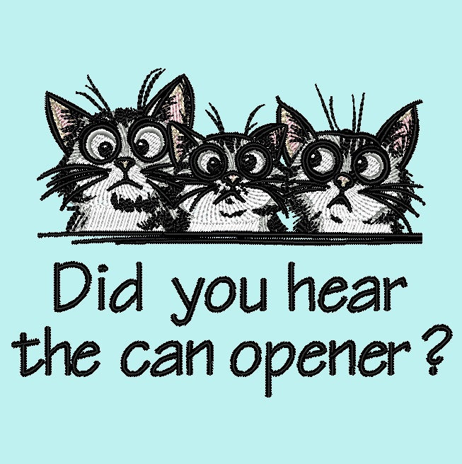 Did you hear the can opener