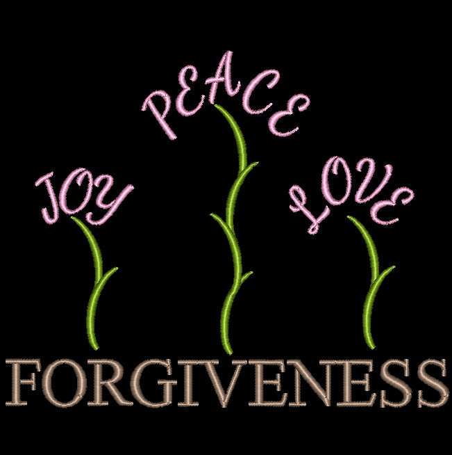 Forgiveness - Word Flowers