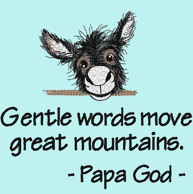 Gentle words - Donkey Fence