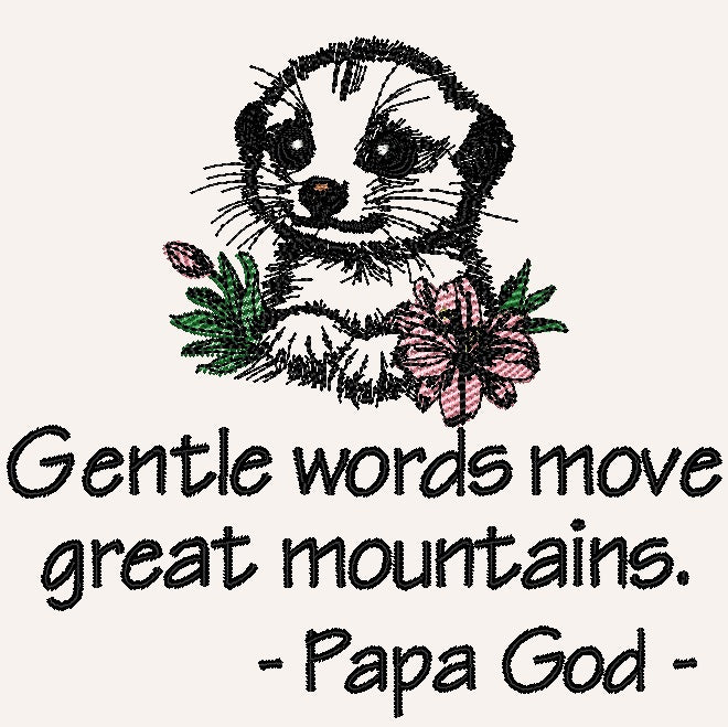 Gentle words - Meercat