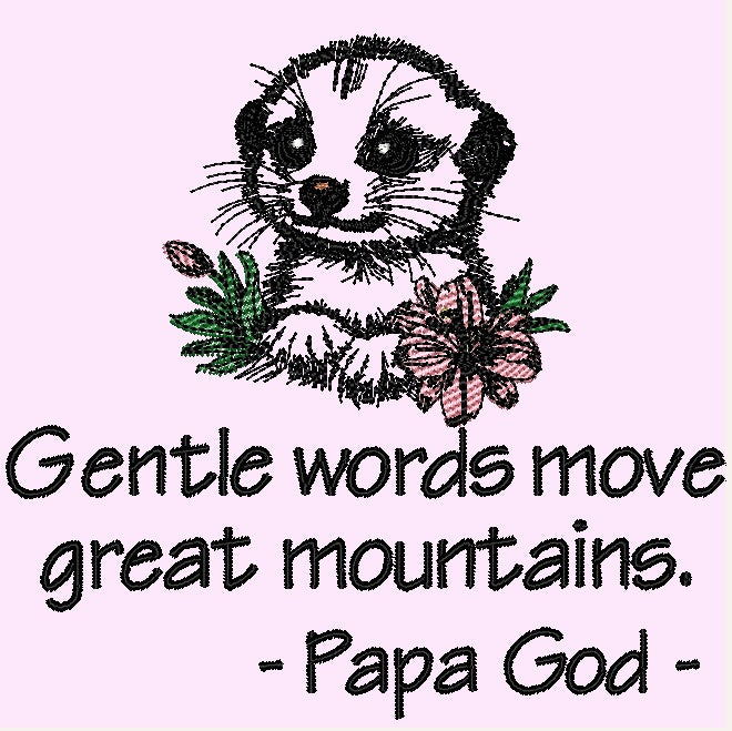 Gentle words - Meercat