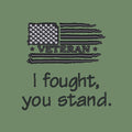 I fought you stand - Veteran