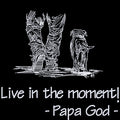 Live in the moment - Man & Dog