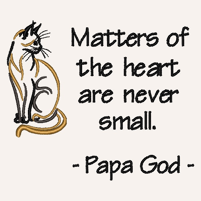 Matters of the heart - Linear Cat