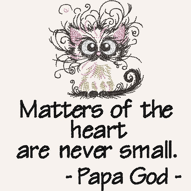 Matters of the heart - Pink Fraz Cat