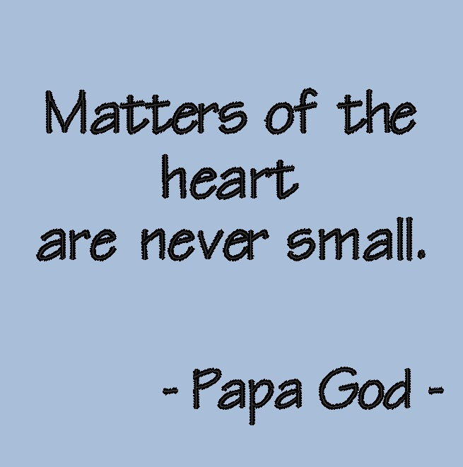 Matters of the heart