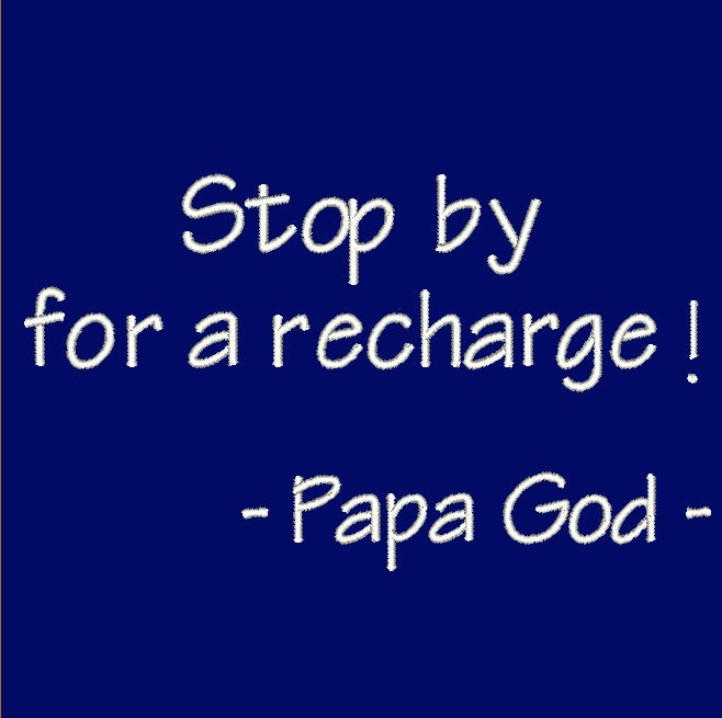 Stop by for a recharge