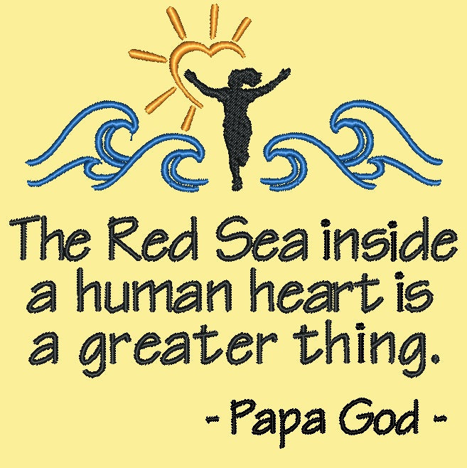 The red sea inside a human heart