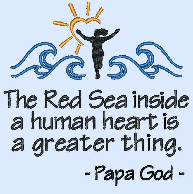 The red sea inside a human heart