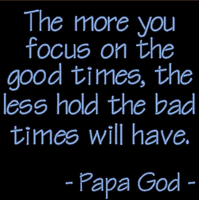 The more you focus