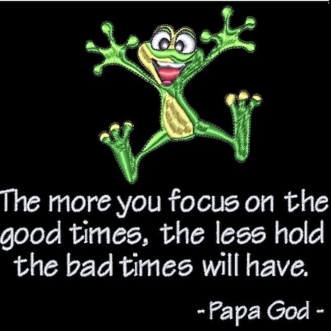 The more you focus - Tree Frog