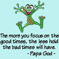 The more you focus - Tree Frog