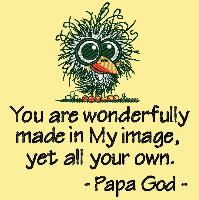 You are wonderfully made - Bird