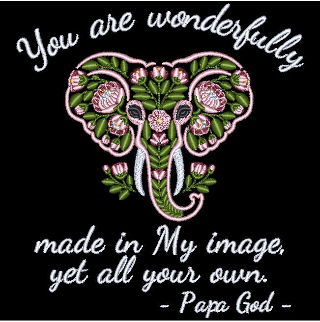 You are wonderfully made - Elephant