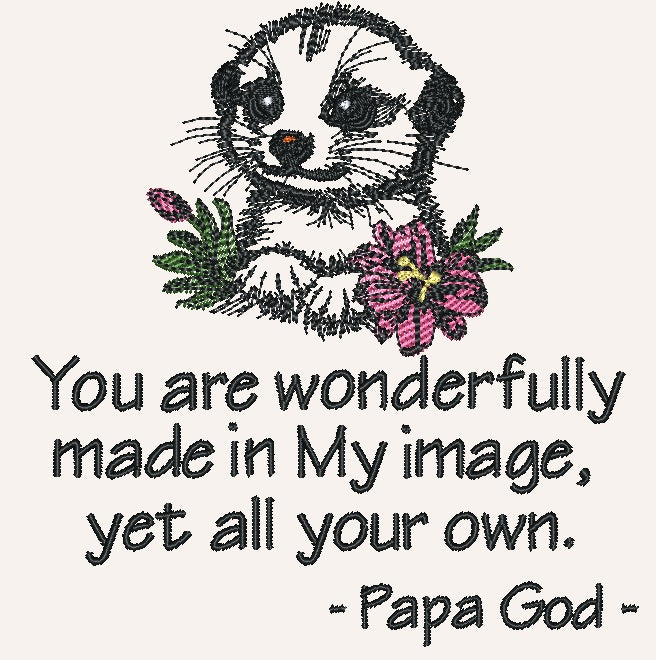 You are wonderfully made - Meercat